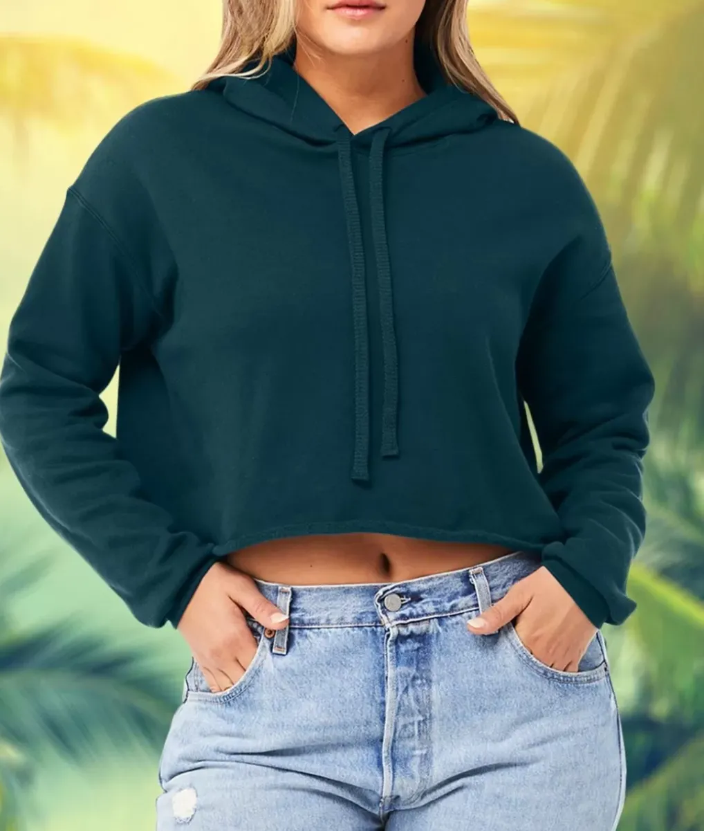 Discount Nayked Apparel Women'S Ridiculously Soft Cropped Hoodie