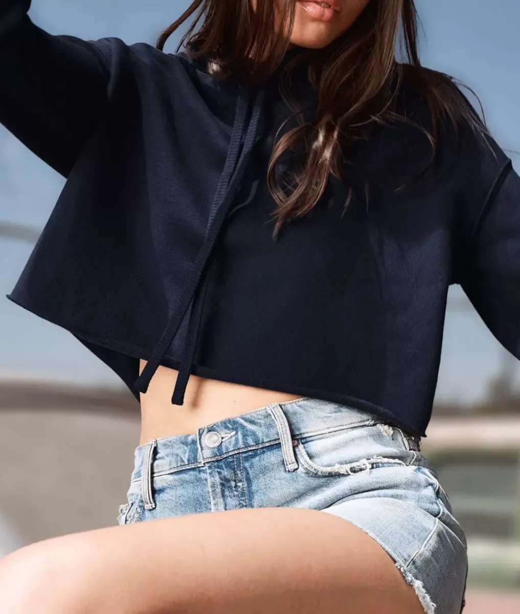 Discount Nayked Apparel Women'S Ridiculously Soft Cropped Hoodie