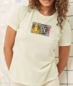 Sale Nayked Apparel Women'S Ridiculously Soft Cotton Graphic Tee | Wander