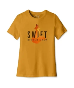 Clearance Nayked Apparel Women'S Ridiculously Soft Relaxed Fit 100% Cotton Graphic T-Shirt | Swift Single Malt