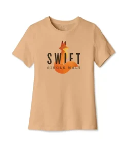 Clearance Nayked Apparel Women'S Ridiculously Soft Relaxed Fit 100% Cotton Graphic T-Shirt | Swift Single Malt