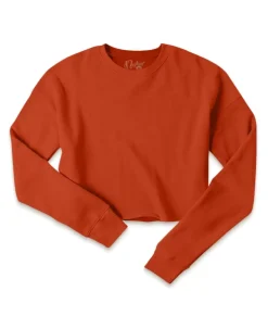 Sale Nayked Apparel Women'S Ridiculously Soft Cropped Sweatshirt