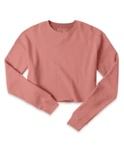 Sale Nayked Apparel Women'S Ridiculously Soft Cropped Sweatshirt