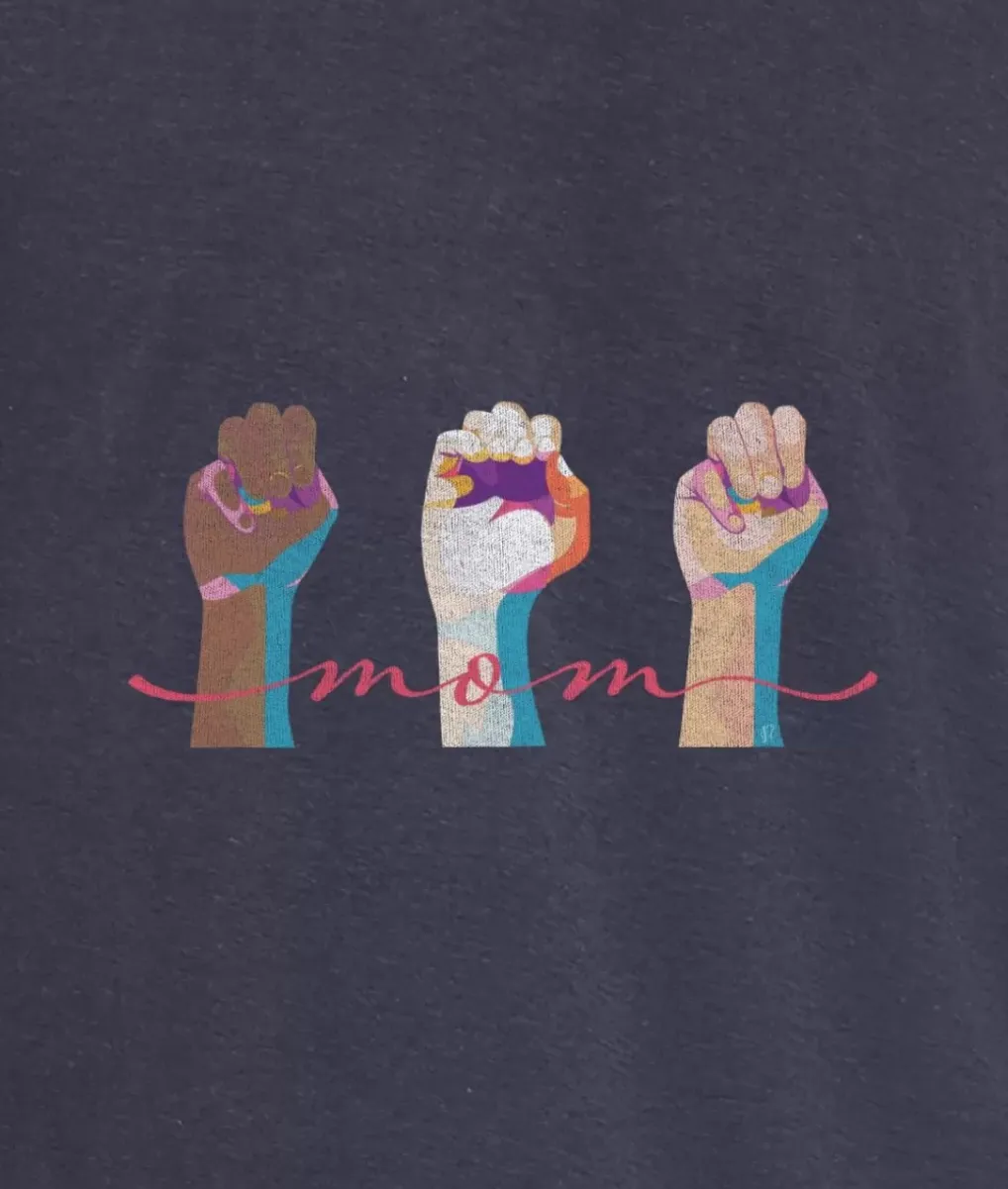 Fashion Nayked Apparel Women'S Ridiculously Soft Midweight Graphic Tee | Mom Signed