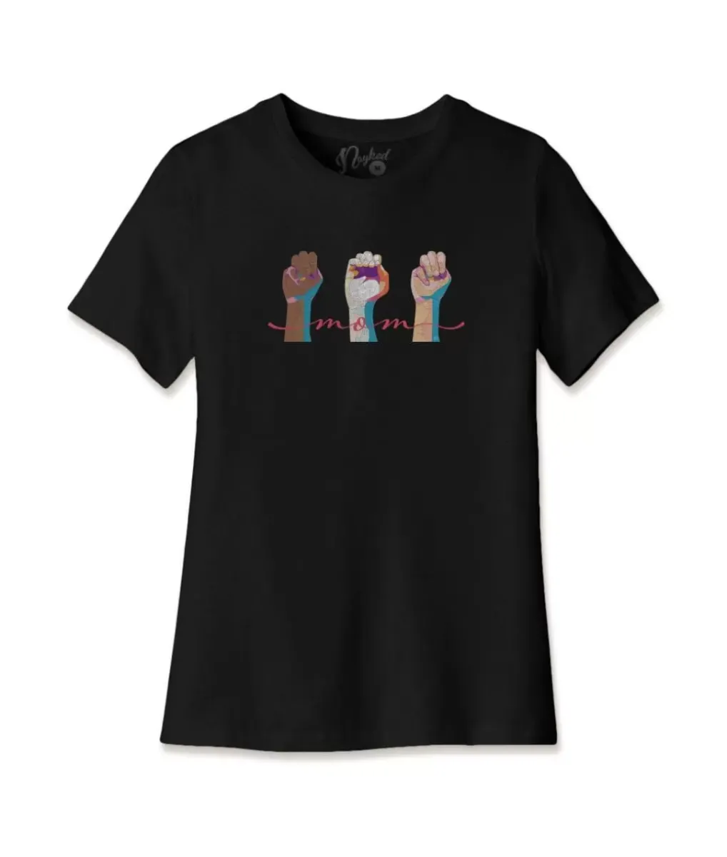 Fashion Nayked Apparel Women'S Ridiculously Soft Midweight Graphic Tee | Mom Signed