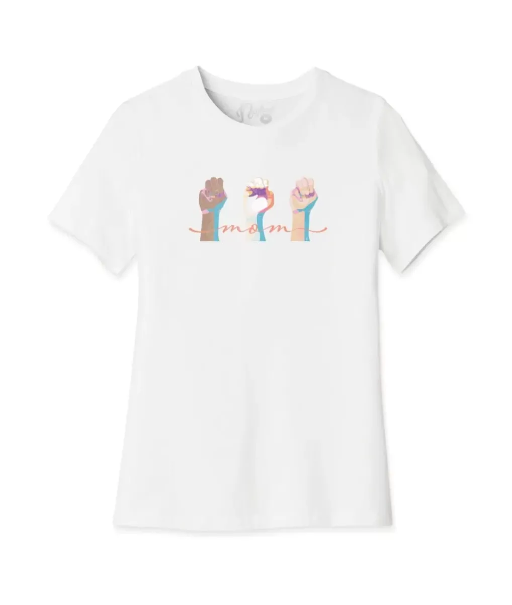 Fashion Nayked Apparel Women'S Ridiculously Soft Midweight Graphic Tee | Mom Signed