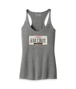 Online Nayked Apparel Women'S Ridiculously Soft Lightweight Racerback Graphic Tank | 614 Cbus