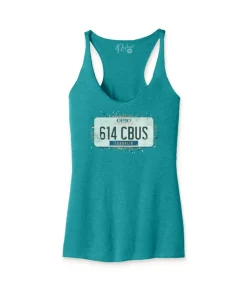 Online Nayked Apparel Women'S Ridiculously Soft Lightweight Racerback Graphic Tank | 614 Cbus
