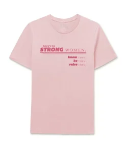 Online Nayked Apparel Women'S Ridiculously Soft Go-To Graphic Tee | Here'S To Strong Women