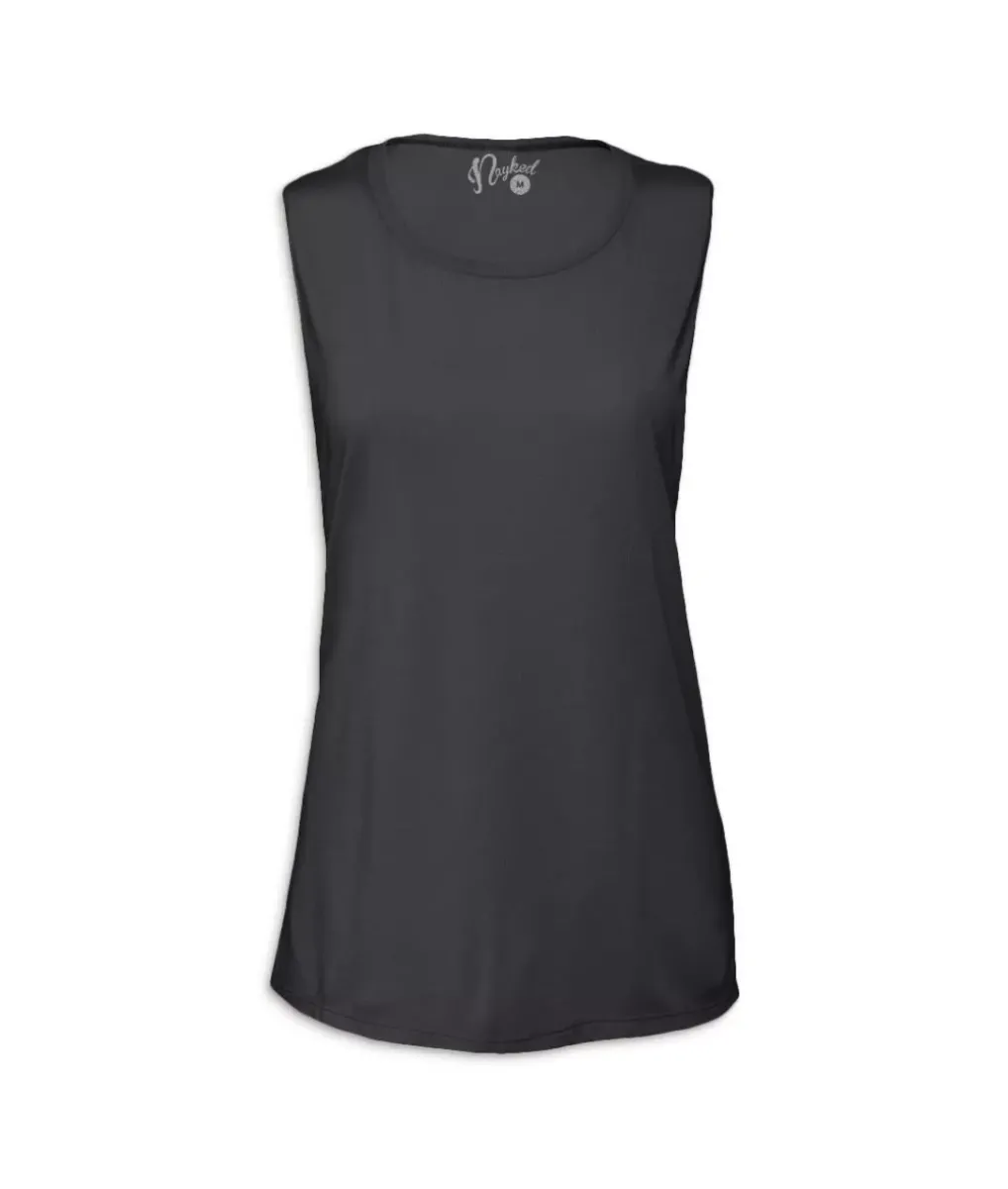 Fashion Nayked Apparel Women'S Ridiculously Soft Scoop Muscle Tank