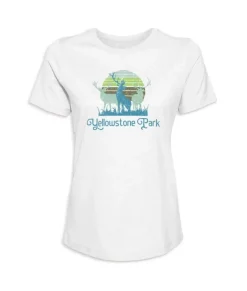 Sale Nayked Apparel Women'S Ridiculously Soft Graphic Tee | Yellowstone Park