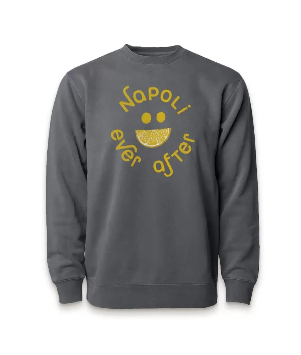 Discount Nayked Apparel Women'S Ridiculously Soft Fleece Graphic Pullover Sweatshirt | Napoli Ever After