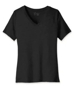 Best Nayked Apparel Women'S Ridiculously Soft Relaxed Fit V-Neck T-Shirt