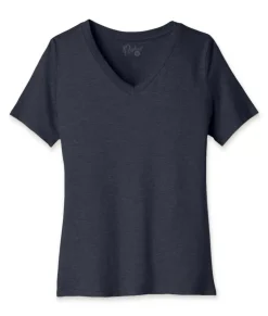 Best Nayked Apparel Women'S Ridiculously Soft Relaxed Fit V-Neck T-Shirt