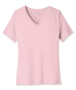 Fashion Nayked Apparel Women'S Ridiculously Soft Relaxed Fit 100% Cotton V-Neck T-Shirt
