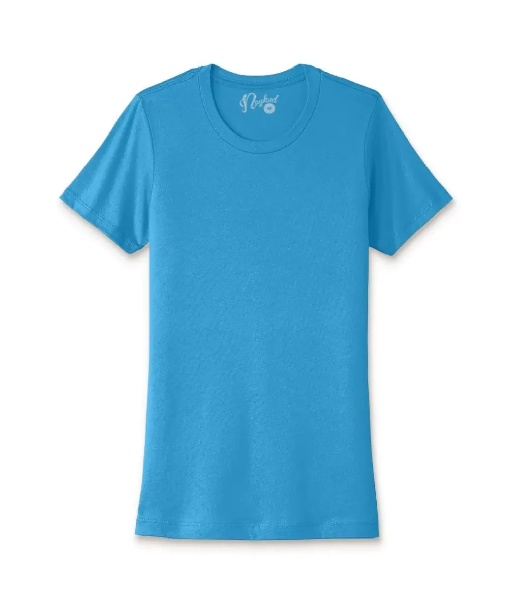 Outlet Nayked Apparel Women'S Ridiculously Soft Boyfriend Crew T-Shirt | New Arrival Colors