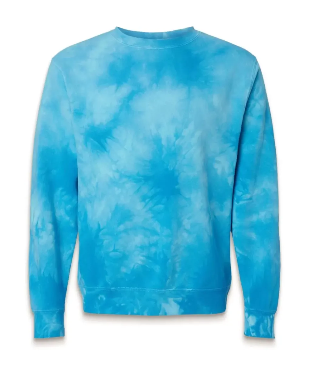Clearance Nayked Apparel Women'S Ridiculously Soft Oversized Tie-Dyed Pullover Sweatshirt
