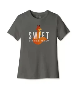 Discount Nayked Apparel Women'S Ridiculously Soft Relaxed Fit 100% Cotton Graphic T-Shirt | Swift Single Malt