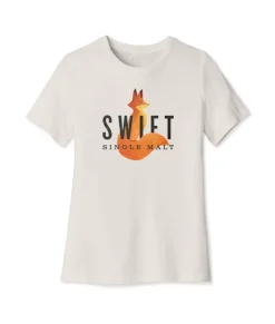 Discount Nayked Apparel Women'S Ridiculously Soft Relaxed Fit 100% Cotton Graphic T-Shirt | Swift Single Malt