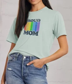 Clearance Nayked Apparel Women'S Ridiculously Soft Oversized Lightweight Graphic T-Shirt | Proud Mom