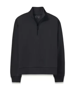 Fashion Nayked Apparel Women'S Soft Eco Friendly Quarter-Zip