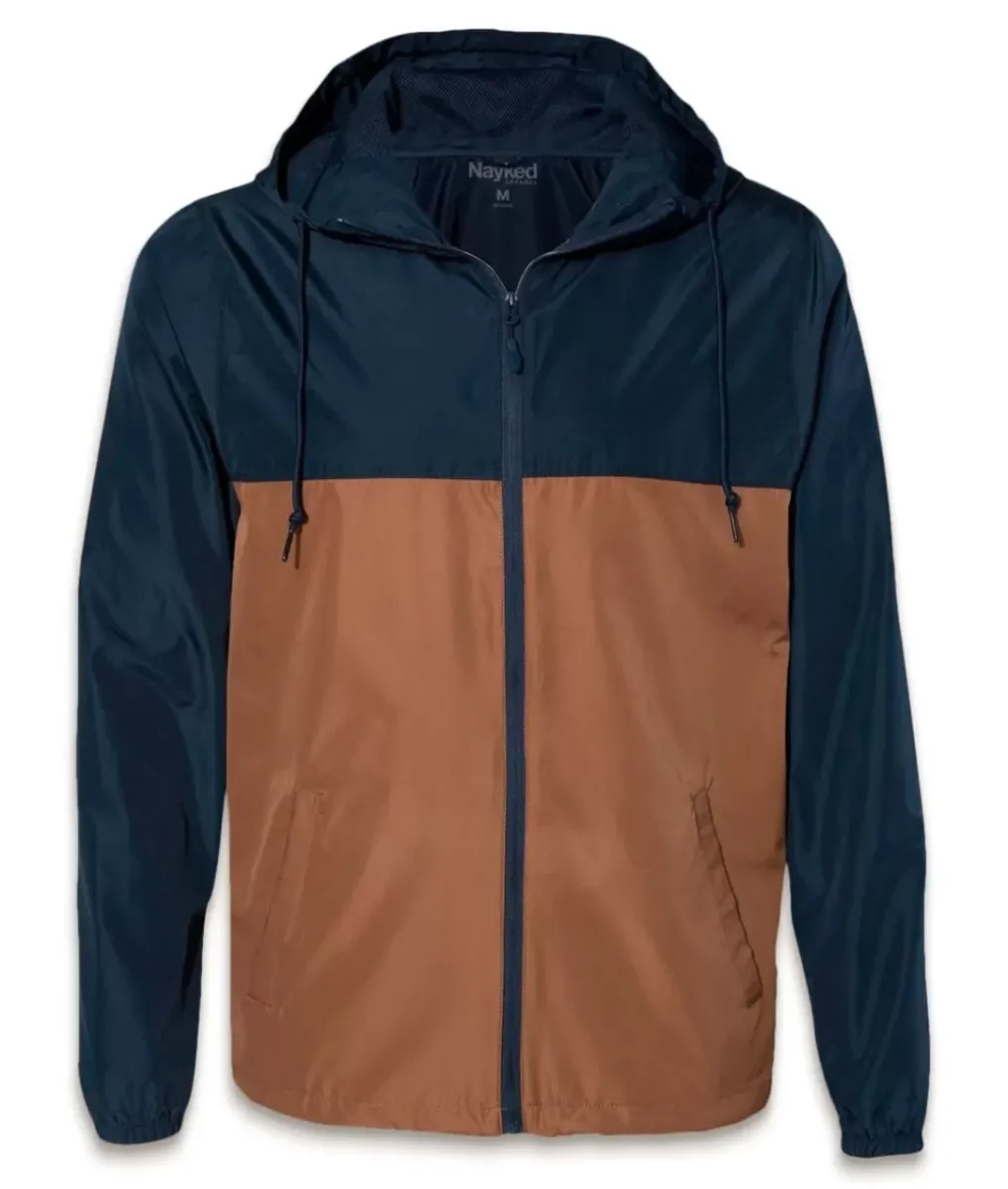 Clearance Nayked Apparel Women'S Soft Lightweight Oversized Full-Zip Windbreaker Jacket