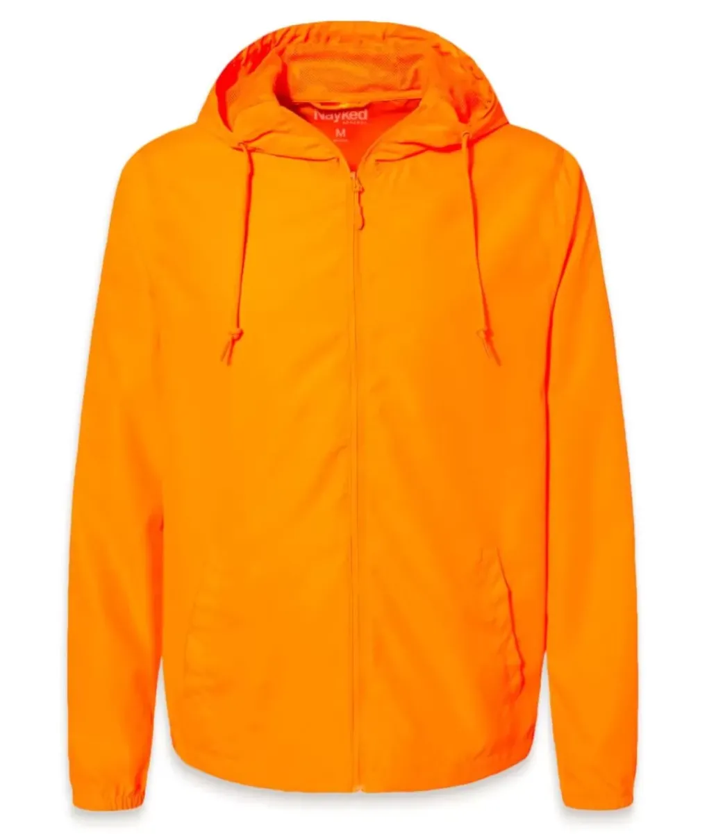 Outlet Nayked Apparel Women'S Soft Lightweight Oversized Full-Zip Windbreaker Jacket