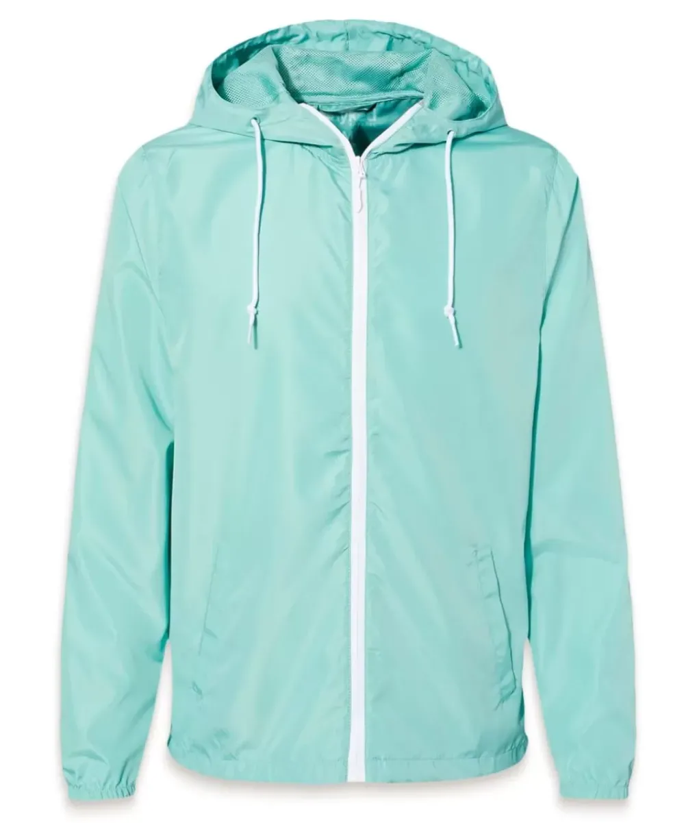 Outlet Nayked Apparel Women'S Soft Lightweight Oversized Full-Zip Windbreaker Jacket