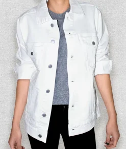 Outlet Nayked Apparel Women'S Soft Oversized Vintage Denim Jacket