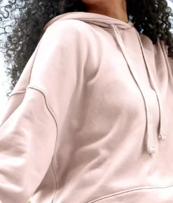 New Nayked Apparel Women'S Soft Recycled Washed Terry Hoodie