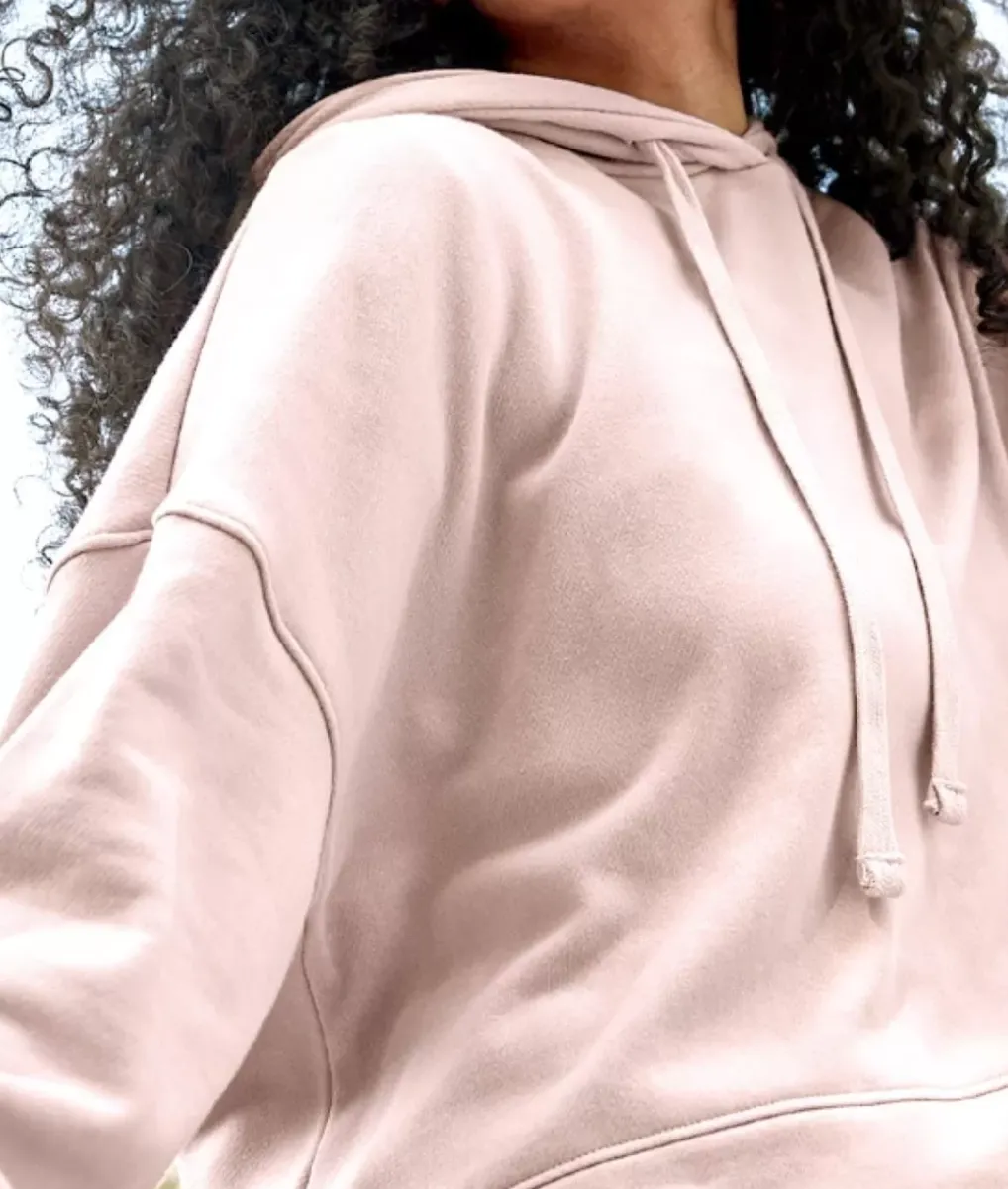 New Nayked Apparel Women'S Soft Recycled Washed Terry Hoodie