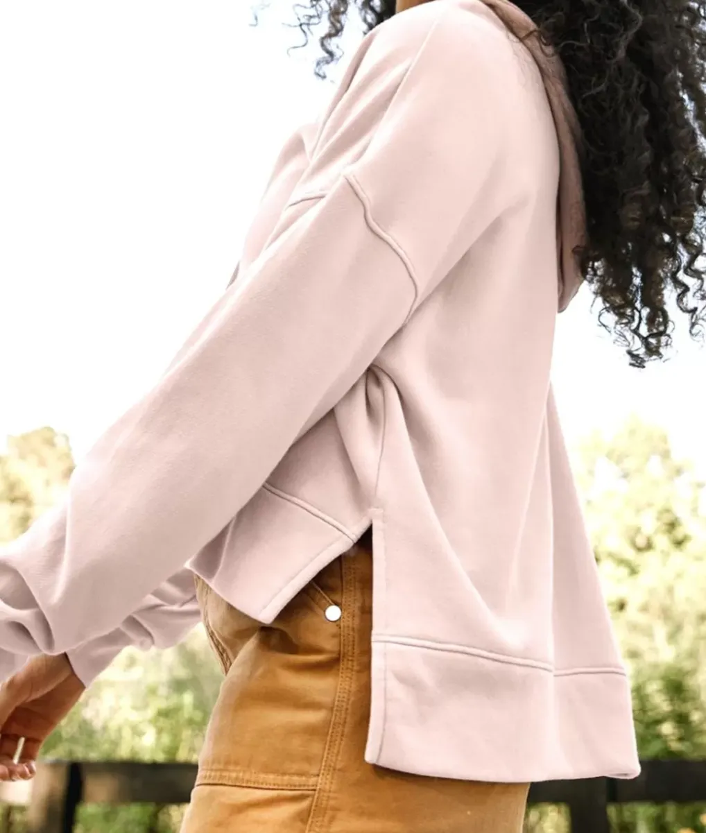 Outlet Nayked Apparel Women'S Soft Recycled Washed Terry Hoodie