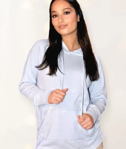 New Nayked Apparel Women'S Soft Tunic Fleece Hoodie