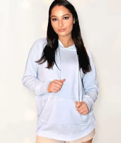 Clearance Nayked Apparel Women'S Soft Tunic Fleece Hoodie