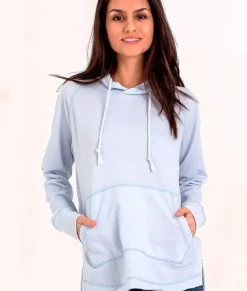 Clearance Nayked Apparel Women'S Soft Tunic Fleece Hoodie