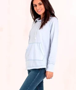 Clearance Nayked Apparel Women'S Soft Tunic Fleece Hoodie