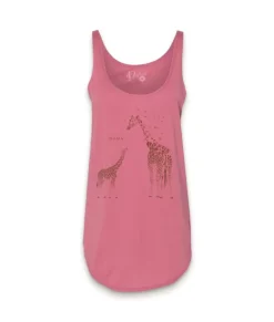 Online Nayked Apparel Women'S Split Side Graphic Tank | Mama Giraffe