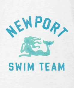 Hot Nayked Apparel Women'S Vintage Graphic Crop T-Shirt | Newport